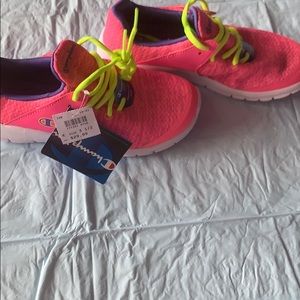 Pink girls sneakers